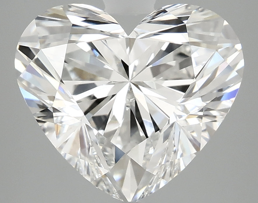 OROLEV Lab Grown Diamond Heart 4.73 Carats - Certification No.724539834