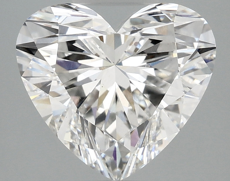 OROLEV Lab Grown Diamond Heart 3.03 Carats - Certification No.712543998