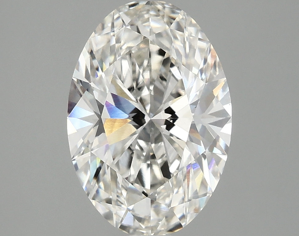 OROLEV Lab Grown Diamond Oval 2.53 Carats - Certification No.762558212