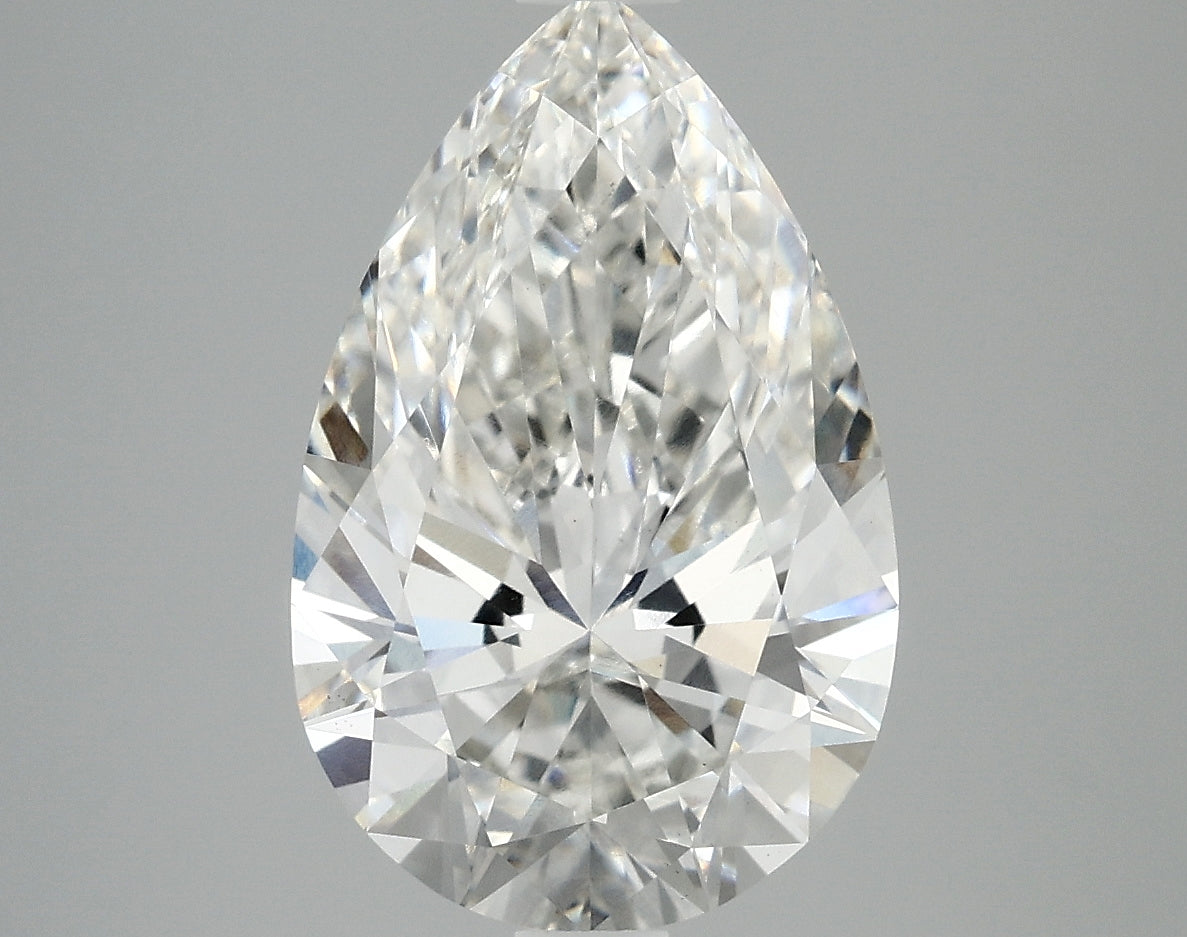 OROLEV Lab Grown Diamond Pear 4.09 Carats - Certification No.726577903
