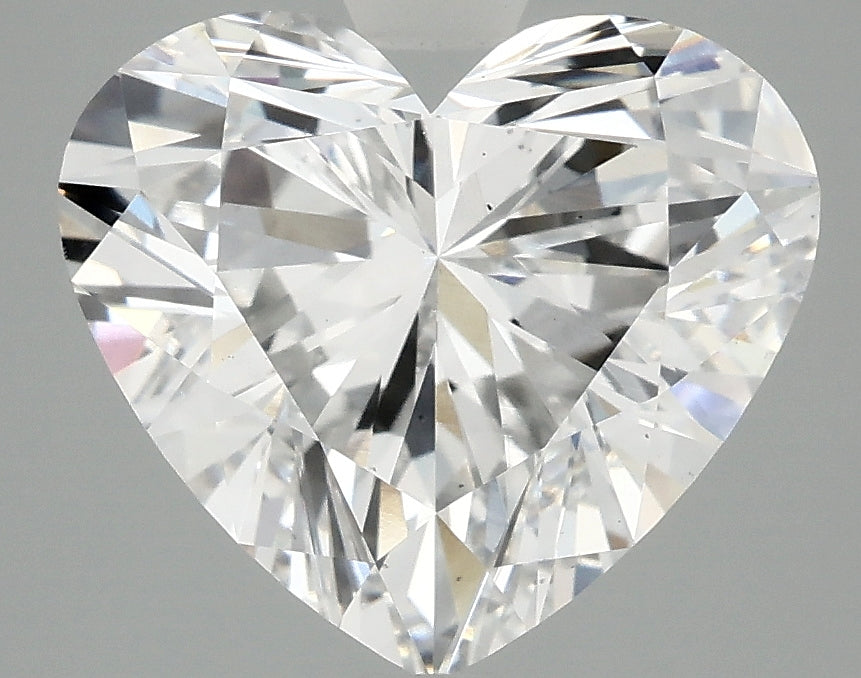 OROLEV Lab Grown Diamond Heart 4.06 Carats - Certification No.719507709