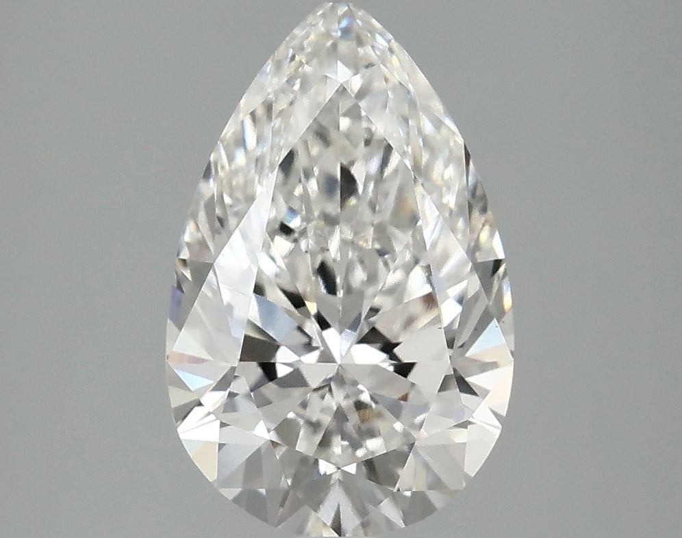 OROLEV Lab Grown Diamond Pear 2.58 Carats - Certification No.772673613