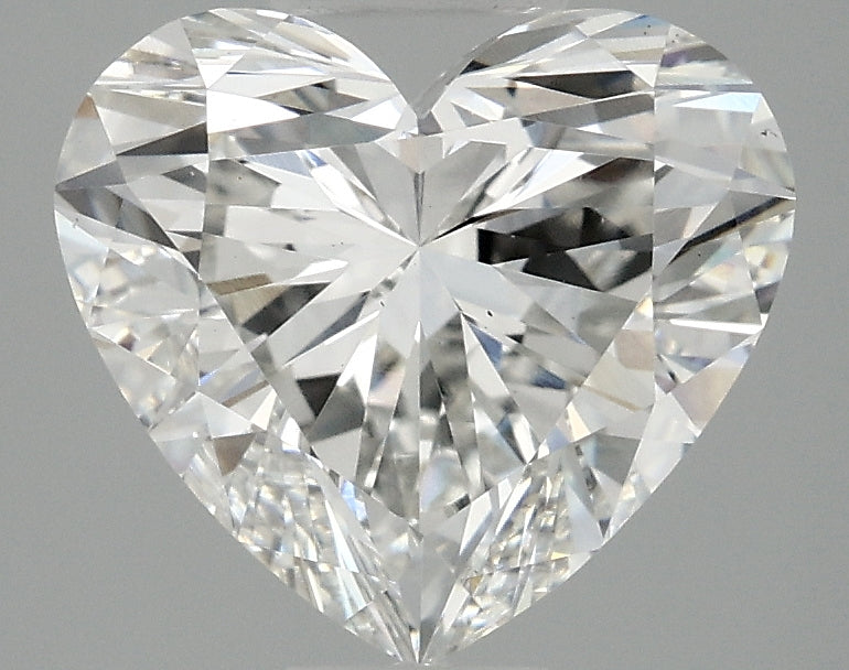 OROLEV Lab Grown Diamond Heart 3.1 Carats - Certification No.717560081