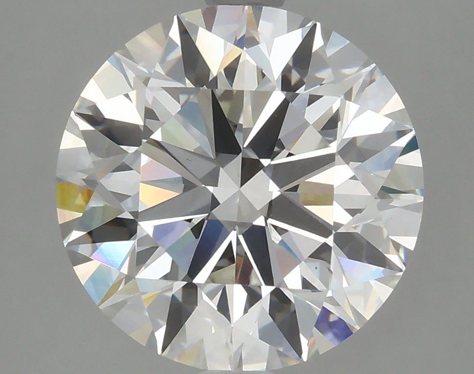 OROLEV Lab Grown Diamond Round Brilliant 3.85 Carats - Certification No.627405461