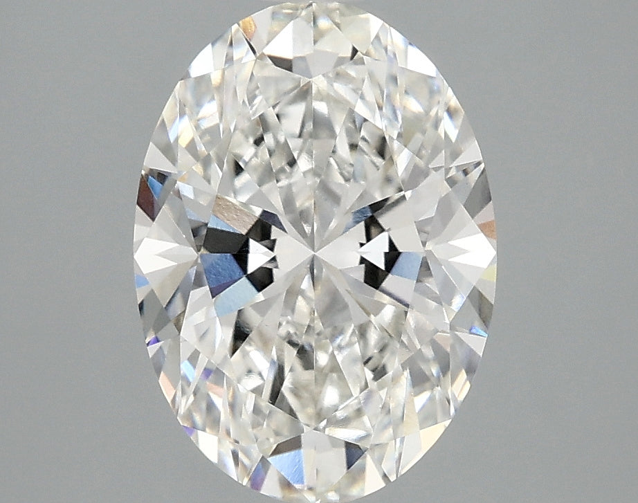 OROLEV Lab Grown Diamond Oval 2.59 Carats - Certification No.760582027
