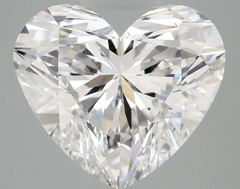OROLEV Lab Grown Diamond Heart 4.06 Carats - Certification No.704576053