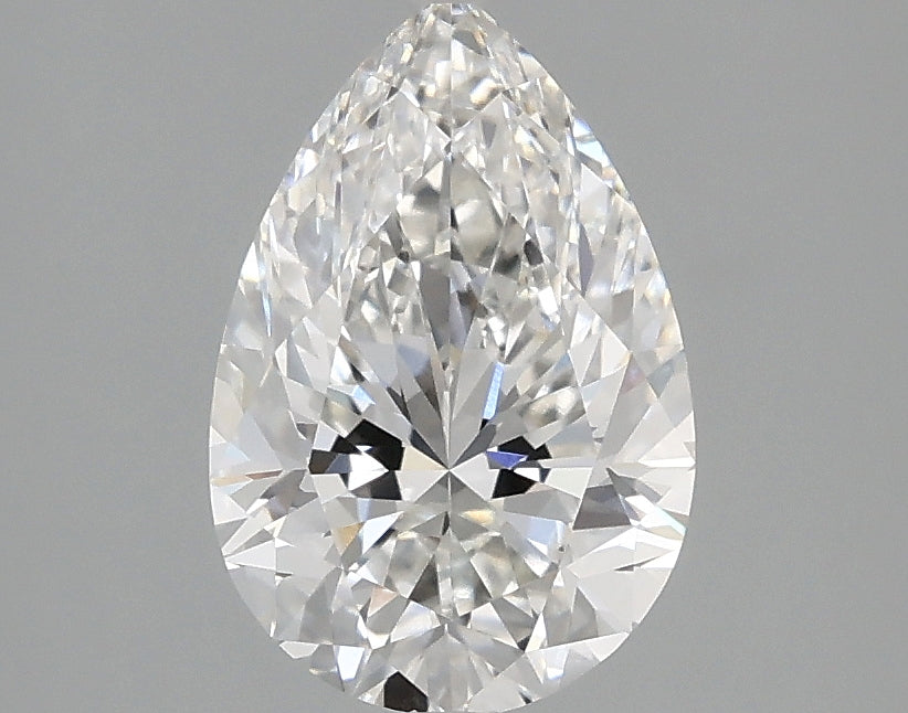 OROLEV Lab Grown Diamond Pear 1.58 Carats - Certification No.786656091