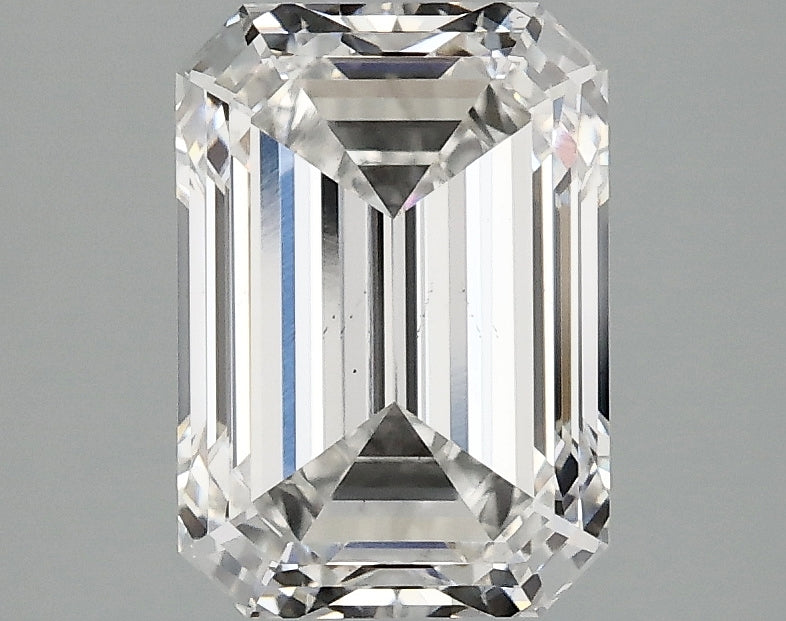 OROLEV Lab Grown Diamond Emerald 2.57 Carats - Certification No.786602983
