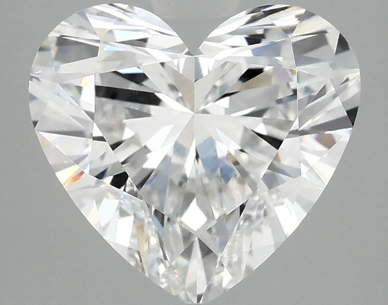 OROLEV Lab Grown Diamond Heart 3.05 Carats - Certification No.712554857
