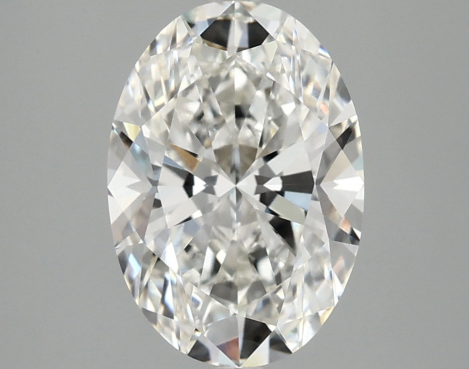 OROLEV Lab Grown Diamond Oval 2.52 Carats - Certification No.763632497