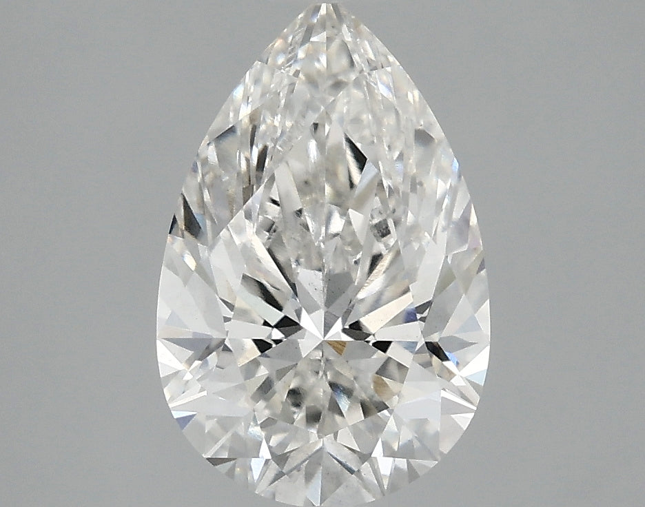 OROLEV Lab Grown Diamond Pear 2.1 Carats - Certification No.771649433