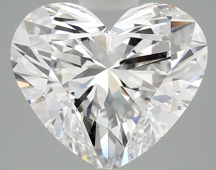 OROLEV Lab Grown Diamond Heart 3.1 Carats - Certification No.715592775