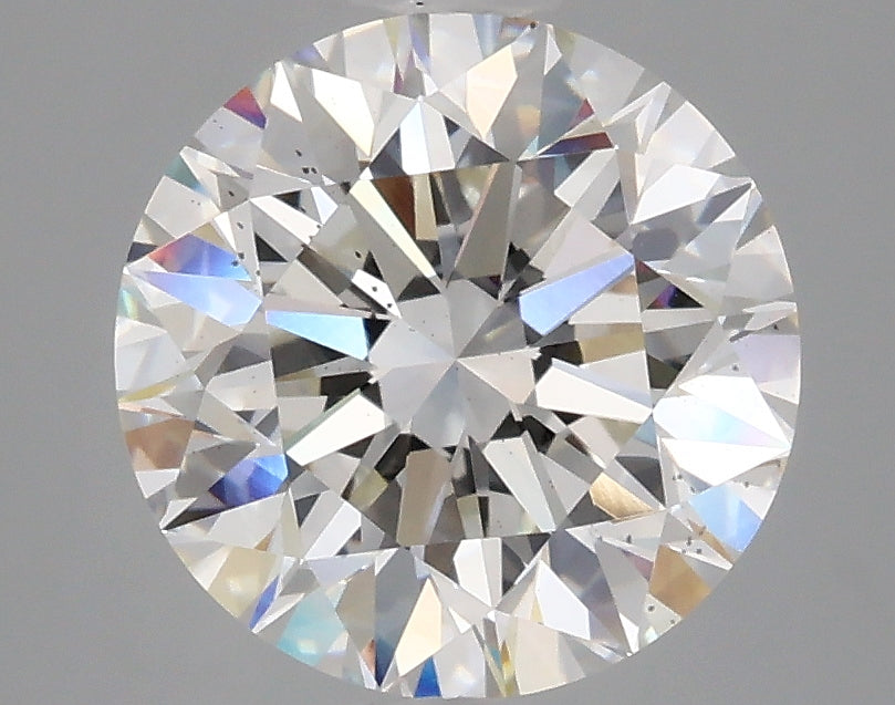 OROLEV Lab Grown Diamond Round Brilliant 3.09 Carats - Certification No.629470448