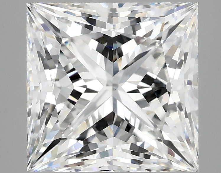 OROLEV Lab Grown Diamond Princess 4.06 Carats - Certification No.767610268