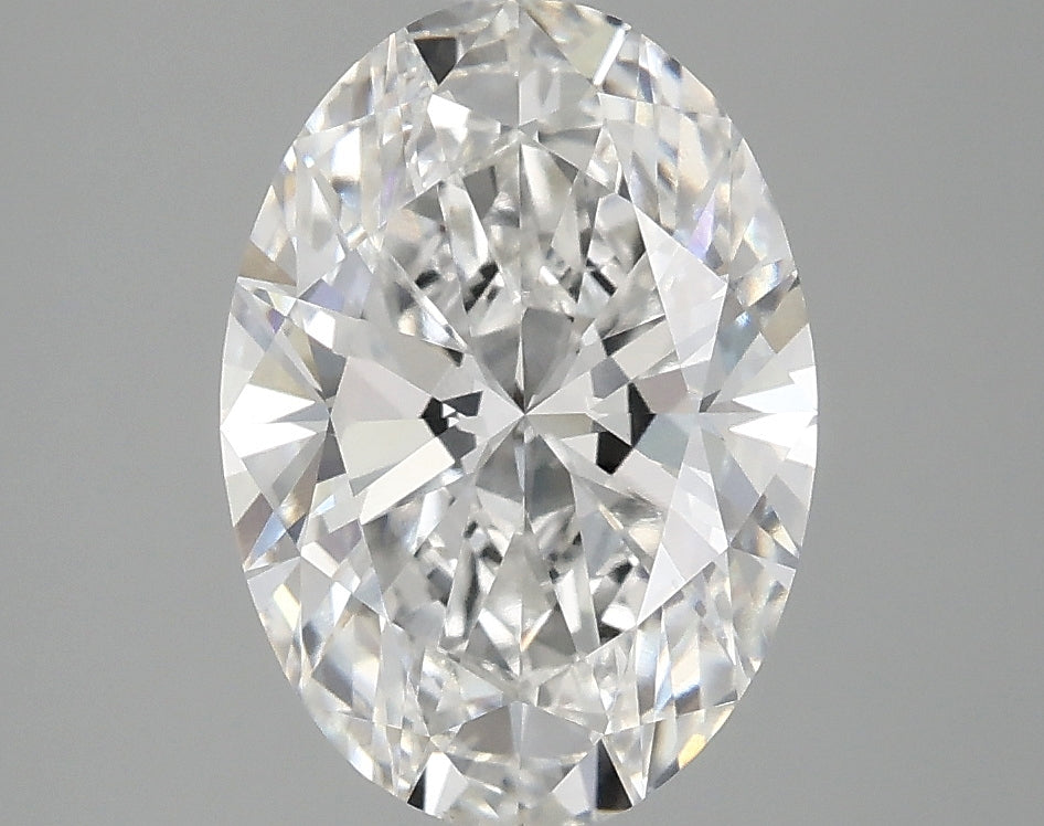 OROLEV Lab Grown Diamond Oval 2.59 Carats - Certification No.768612181