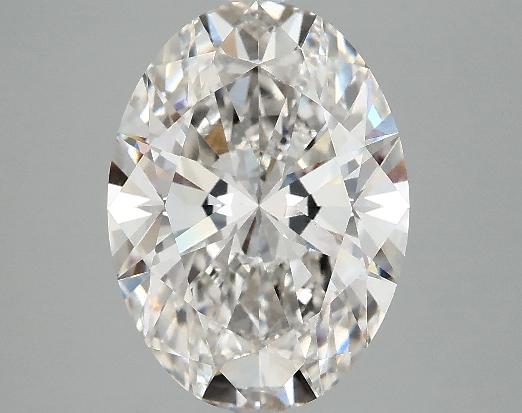 OROLEV Lab Grown Diamond Oval 4.07 Carats - Certification No.797694765