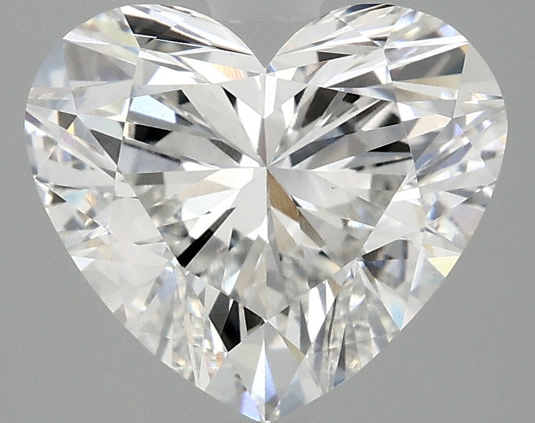OROLEV Lab Grown Diamond Heart 3.09 Carats - Certification No.713544455