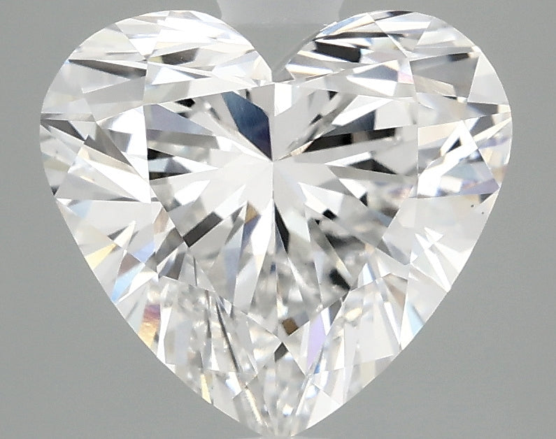 OROLEV Lab Grown Diamond Heart 3.09 Carats - Certification No.720534876