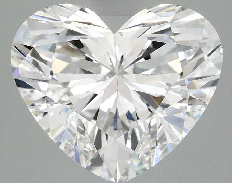 OROLEV Lab Grown Diamond Heart 3.03 Carats - Certification No.700593887
