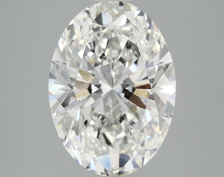 OROLEV Lab Grown Diamond Oval 2.57 Carats - Certification No.761534433