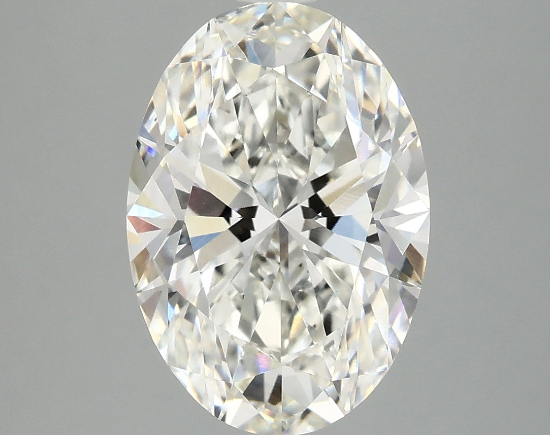 OROLEV Lab Grown Diamond Oval 4.04 Carats - Certification No.797686461