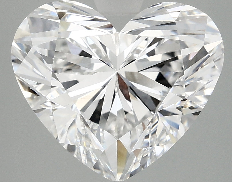 OROLEV Lab Grown Diamond Heart 4.05 Carats - Certification No.701510229