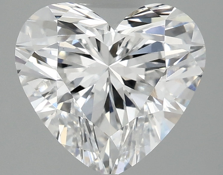OROLEV Lab Grown Diamond Heart 2.58 Carats - Certification No.715573416