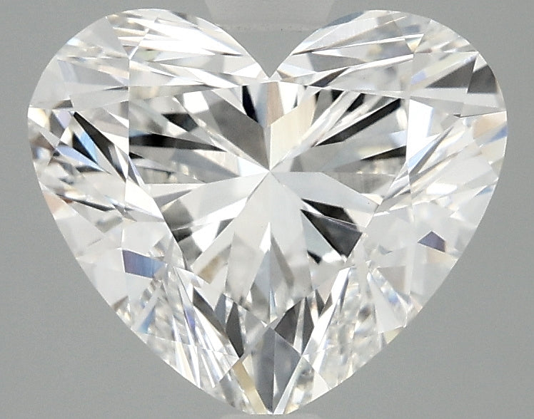 OROLEV Lab Grown Diamond Heart 2.96 Carats - Certification No.711504642