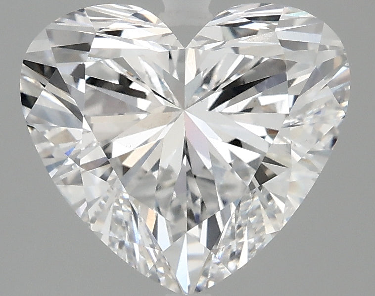 OROLEV Lab Grown Diamond Heart 3.02 Carats - Certification No.710577664