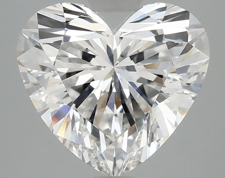 OROLEV Lab Grown Diamond Heart 3.1 Carats - Certification No.712555058