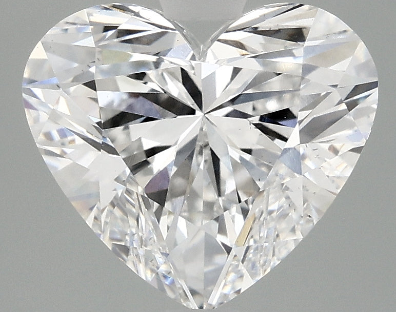 OROLEV Lab Grown Diamond Heart 3.07 Carats - Certification No.706557836