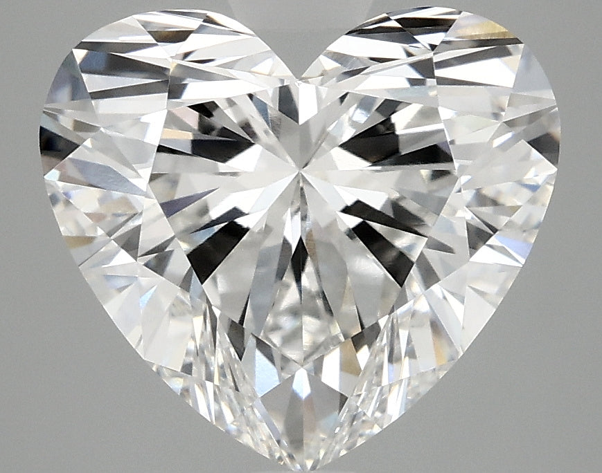 OROLEV Lab Grown Diamond Heart 4.08 Carats - Certification No.705532926