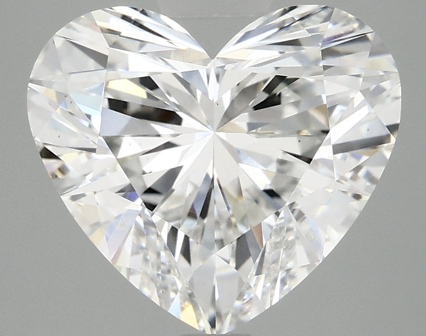 OROLEV Lab Grown Diamond Heart 4.1 Carats - Certification No.706516578