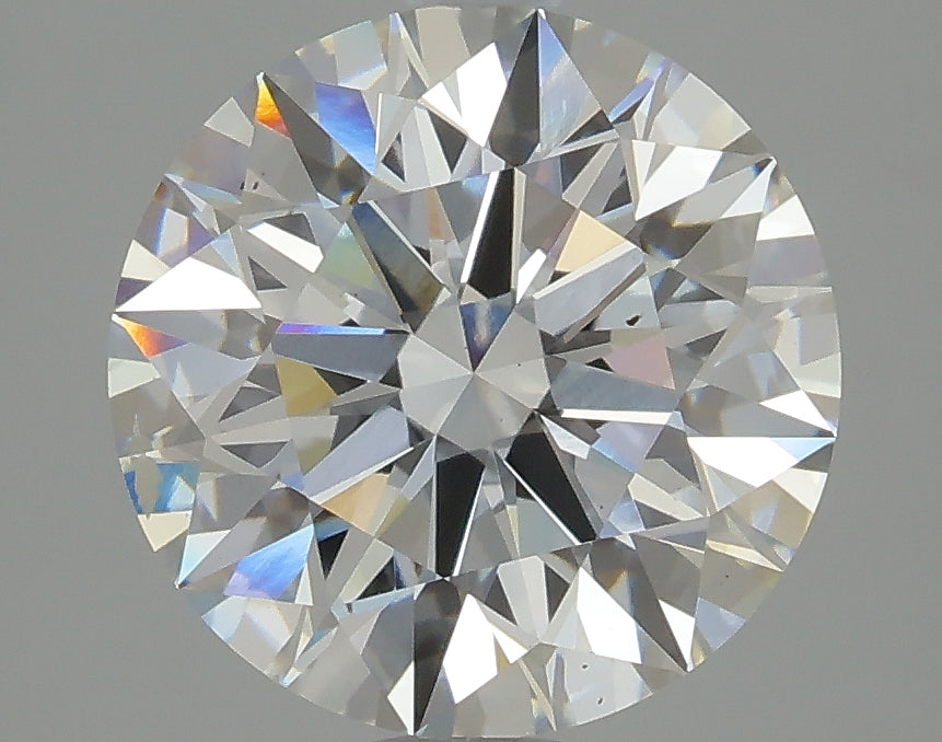 OROLEV Lab Grown Diamond Round Brilliant 3.77 Carats - Certification No.616420735