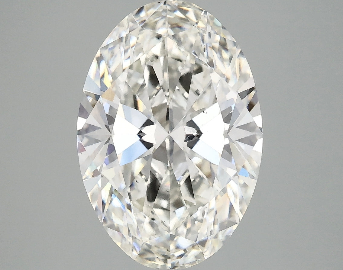 OROLEV Lab Grown Diamond Oval 4.02 Carats - Certification No.786658197