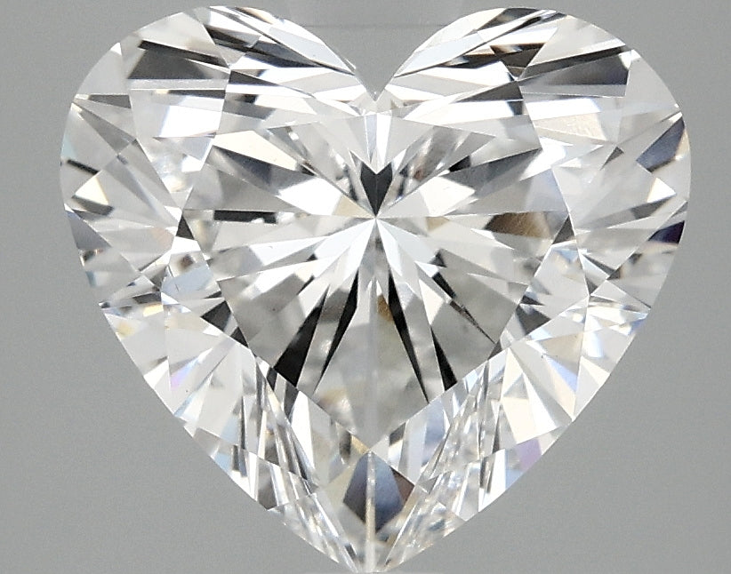 OROLEV Lab Grown Diamond Heart 3.08 Carats - Certification No.715556242