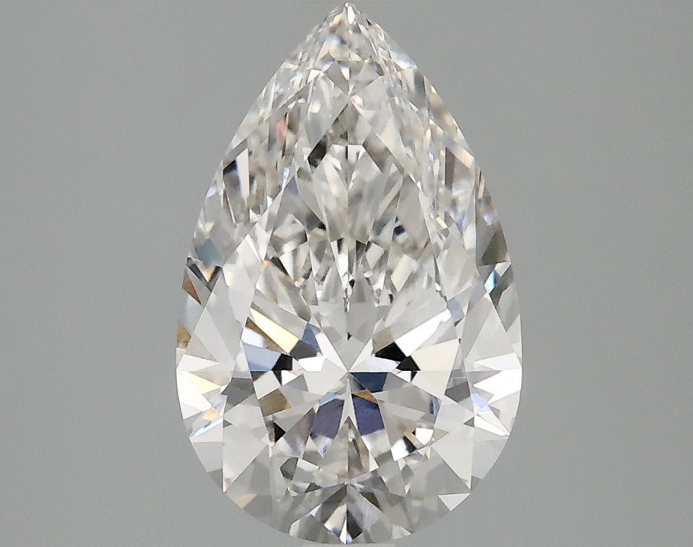 OROLEV Lab Grown Diamond Pear 2.1 Carats - Certification No.777635085