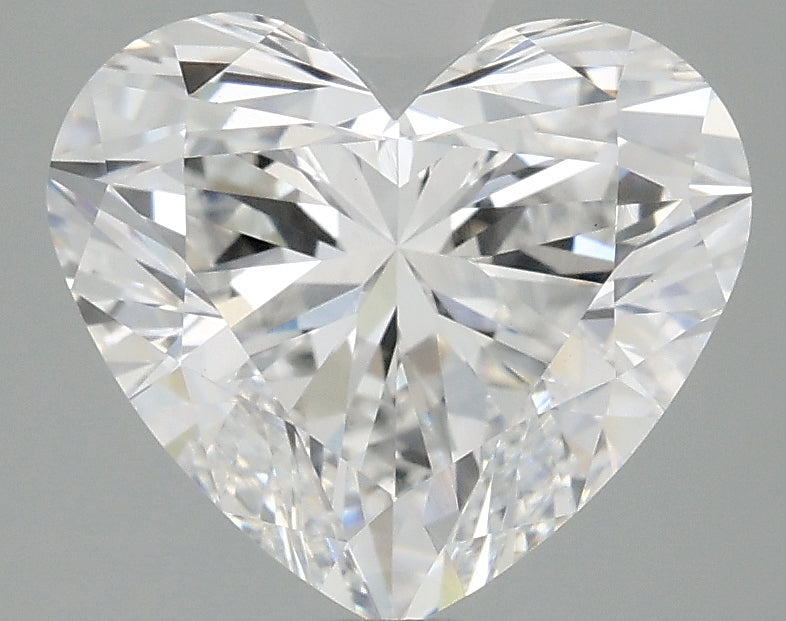 OROLEV Lab Grown Diamond Heart 3.1 Carats - Certification No.706562145