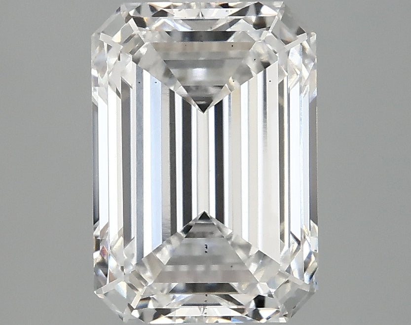 OROLEV Lab Grown Diamond Emerald 3.07 Carats - Certification No.755518778