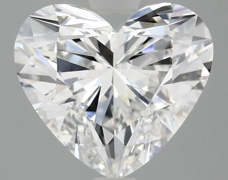 OROLEV Lab Grown Diamond Heart 3.1 Carats - Certification No.713516149