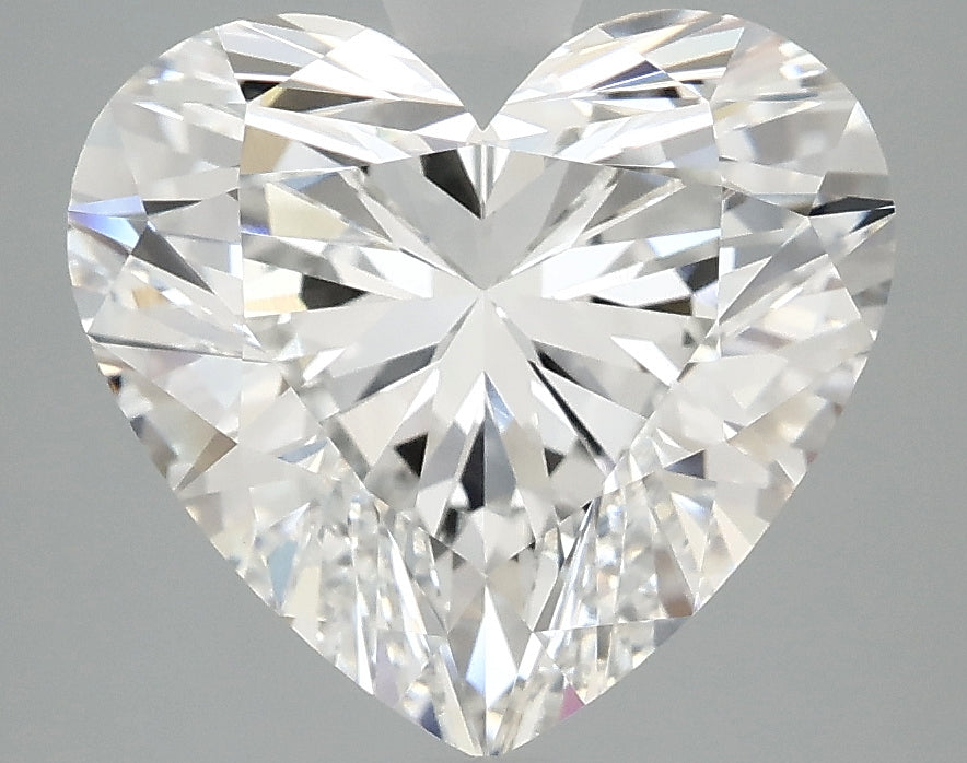 OROLEV Lab Grown Diamond Heart 4.09 Carats - Certification No.710570515