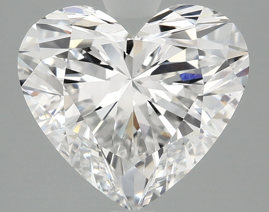 OROLEV Lab Grown Diamond Heart 4.08 Carats - Certification No.707502712