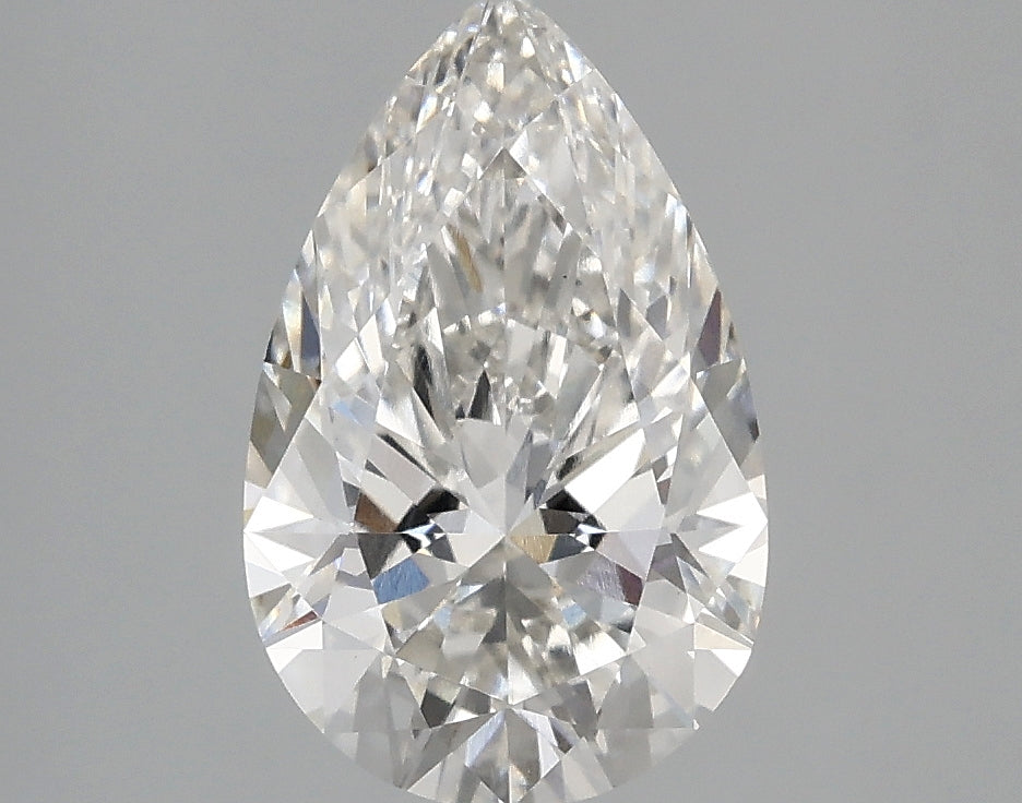 OROLEV Lab Grown Diamond Pear 2.07 Carats - Certification No.800607285