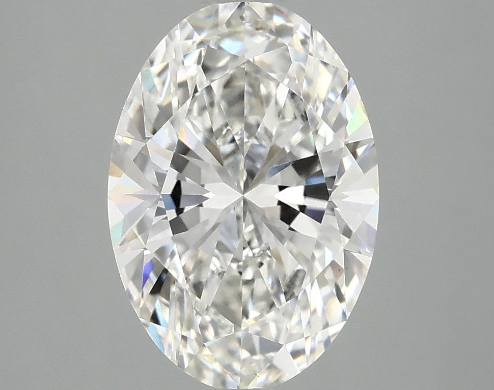 OROLEV Lab Grown Diamond Oval 2.55 Carats - Certification No.760572360
