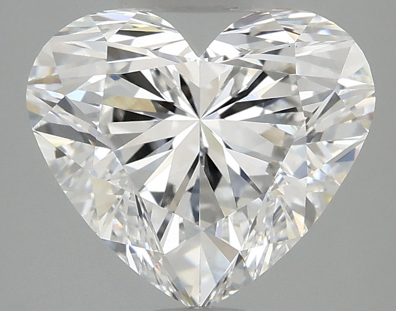 OROLEV Lab Grown Diamond Heart 3.1 Carats - Certification No.719539173