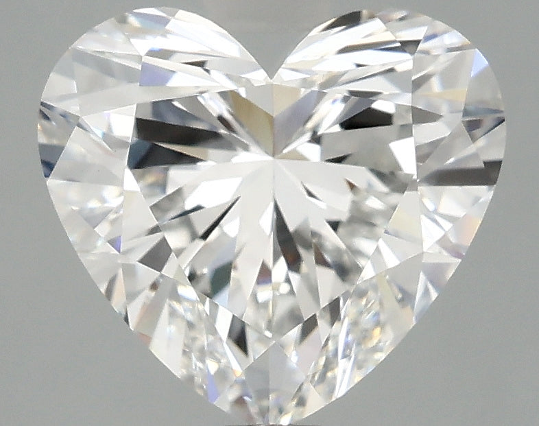 OROLEV Lab Grown Diamond Heart 3.09 Carats - Certification No.715586538