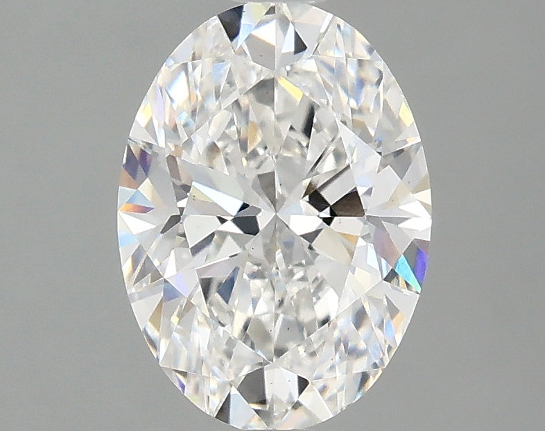 OROLEV Lab Grown Diamond Oval 1.55 Carats - Certification No.758586989