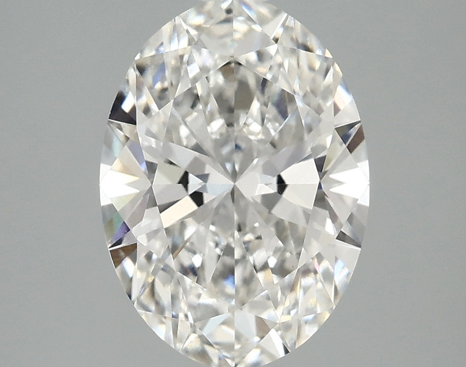 OROLEV Lab Grown Diamond Oval 2.57 Carats - Certification No.764619920