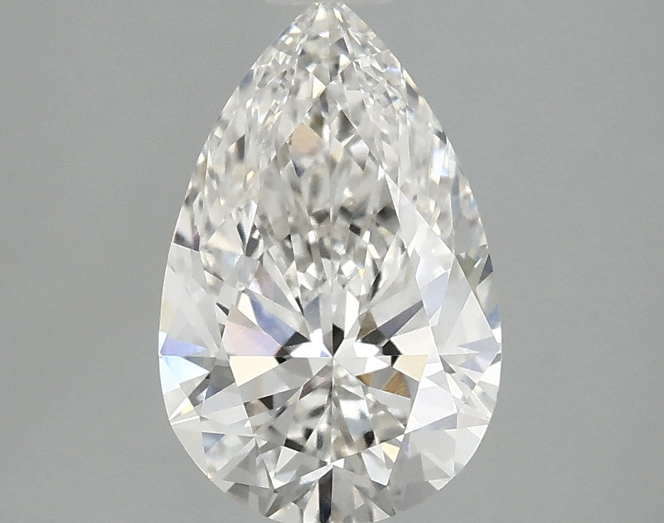 OROLEV Lab Grown Diamond Pear 2.1 Carats - Certification No.758532321