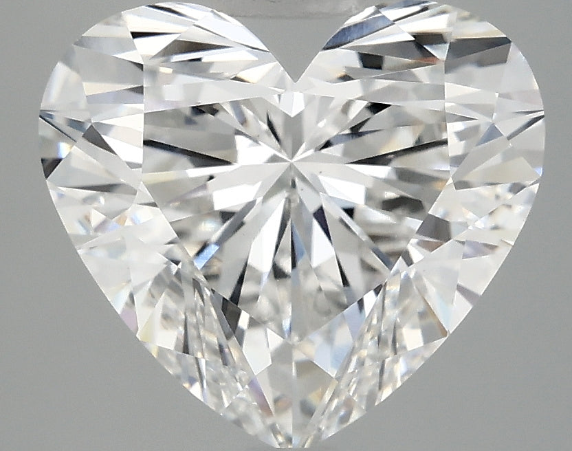 OROLEV Lab Grown Diamond Heart 4.05 Carats - Certification No.712550818